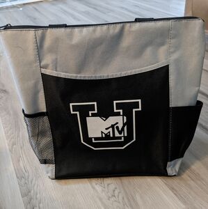 MTV Canvas Zippered Tote Bag‎
